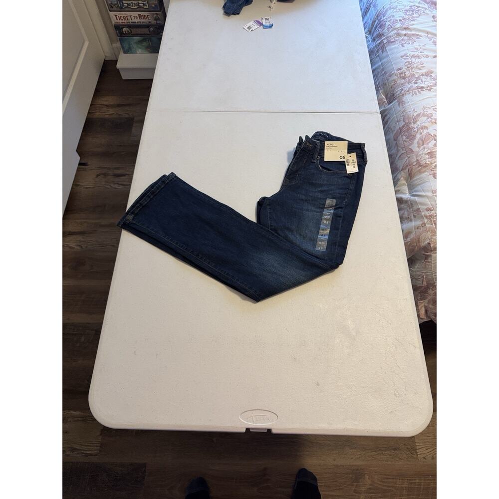 Aeropostale Jeans NWT Women’s Blue Denim Slim Straight